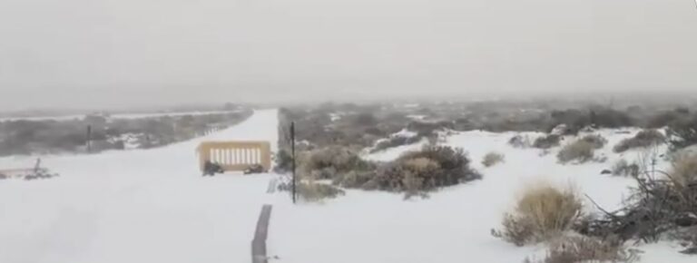 Nevadas en el Teide