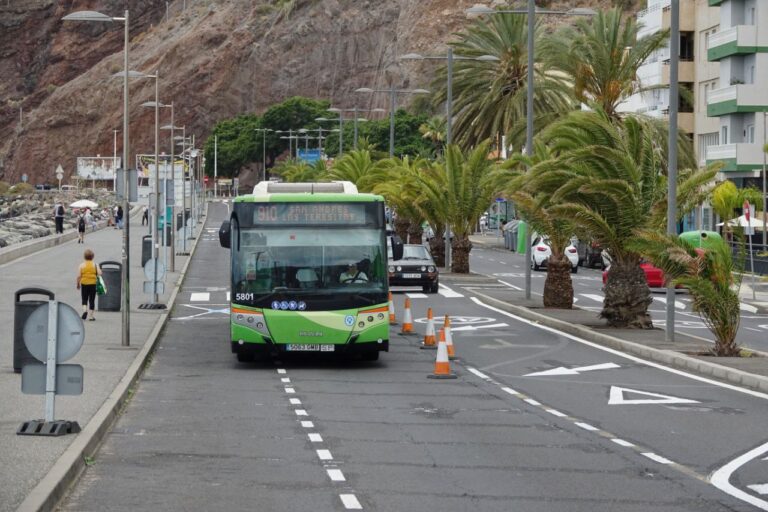 carril bus teresitas