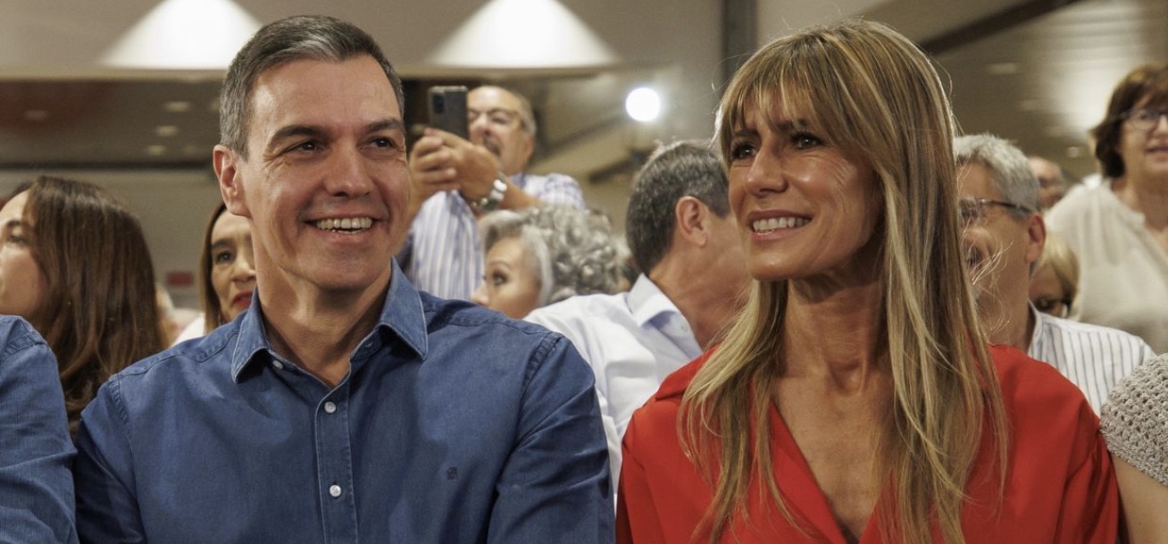 Begoña Gómez y Pedro Sánchez