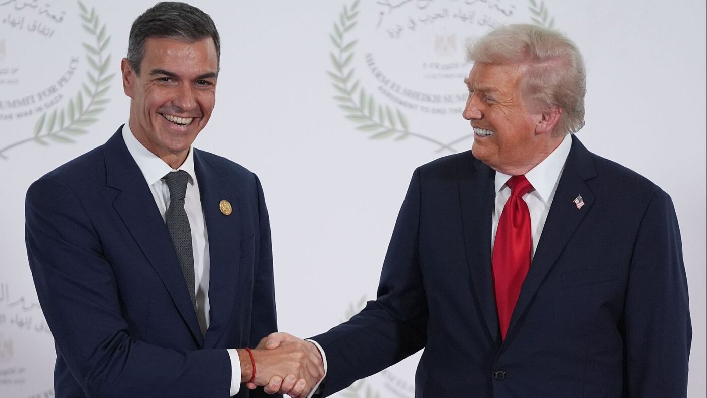 Encuentro entre Pedro Sánchez y Donald Trump