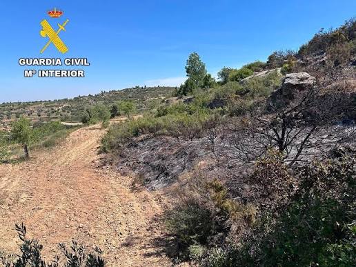 Incendio en Masca