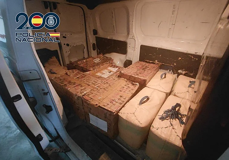 Intervención de más de 300 kilos de hachís