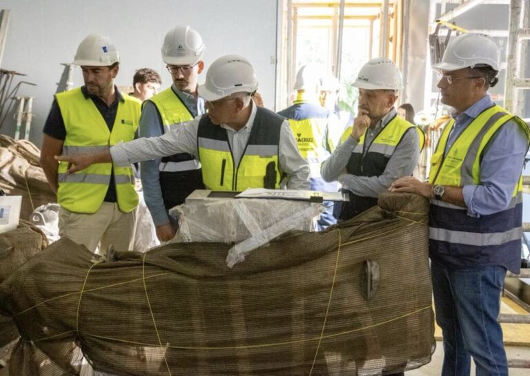 Obra de la Estación de Bombeo de Aguas Residuales (EBAR) de Los Alisios