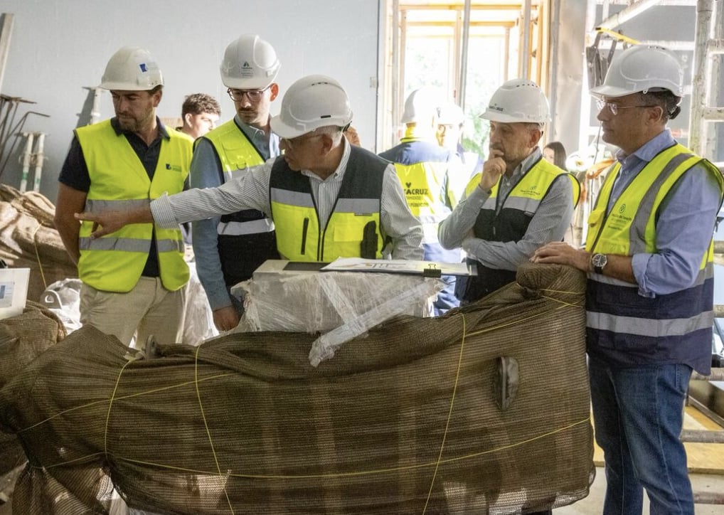 Obra de la Estación de Bombeo de Aguas Residuales (EBAR) de Los Alisios