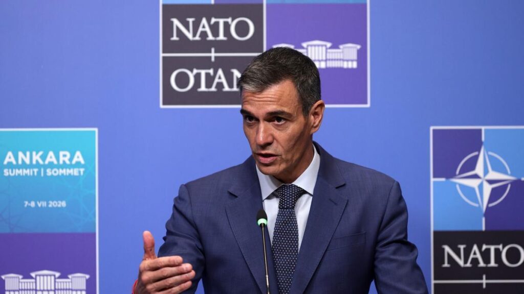 Pedro Sánchez en la OTAN