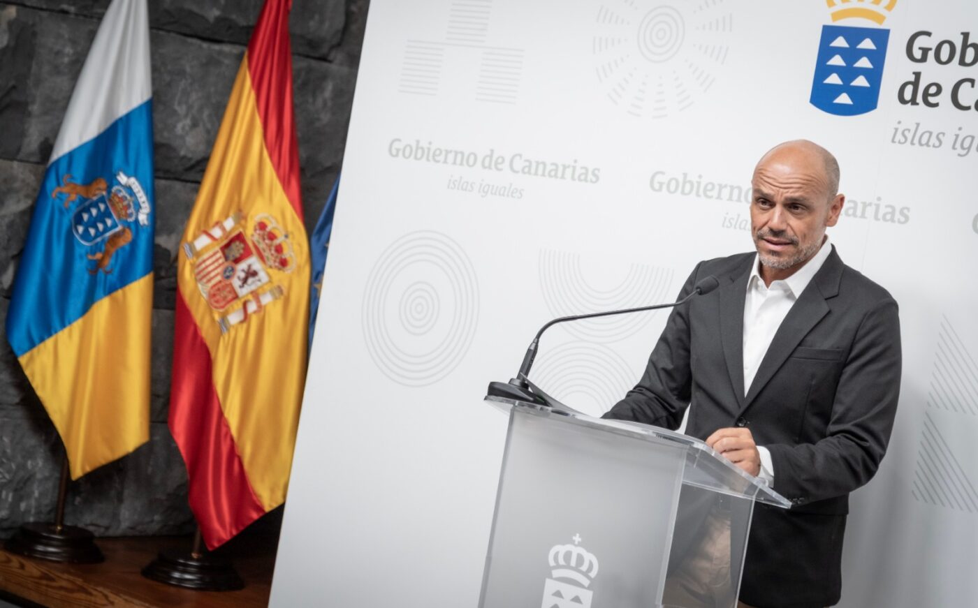 El portavoz de la Presidencia del Gobierno de Canarias, Alfonso Cabello.