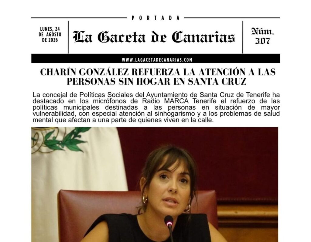 Portada La Gaceta de Canarias 24-08-2026