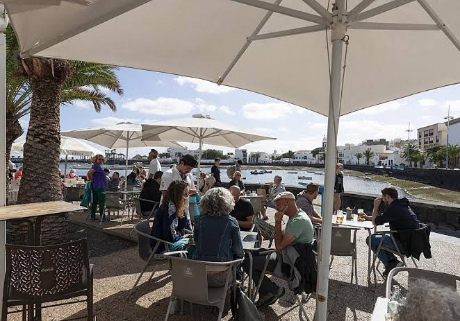 Turistas en Canarias