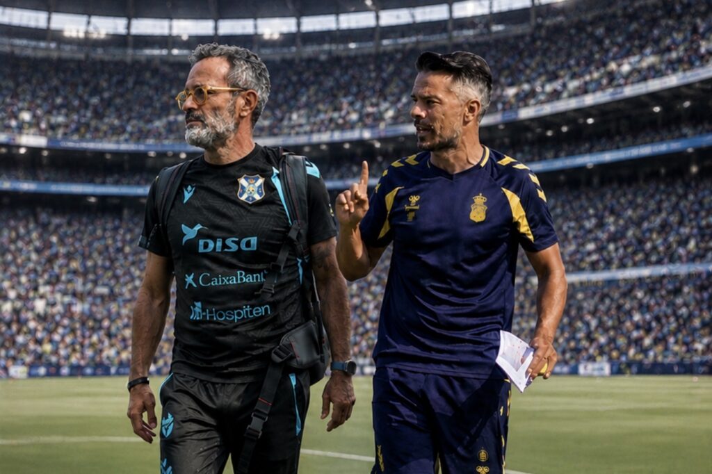 Cuerpo técnico del CD Tenerife