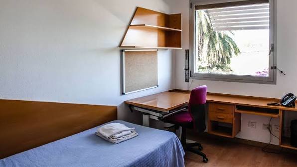 Habitación de residencia universitaria