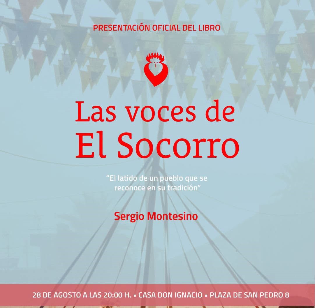 Presentacion en Güímar del libro de Sergio Montesinos.