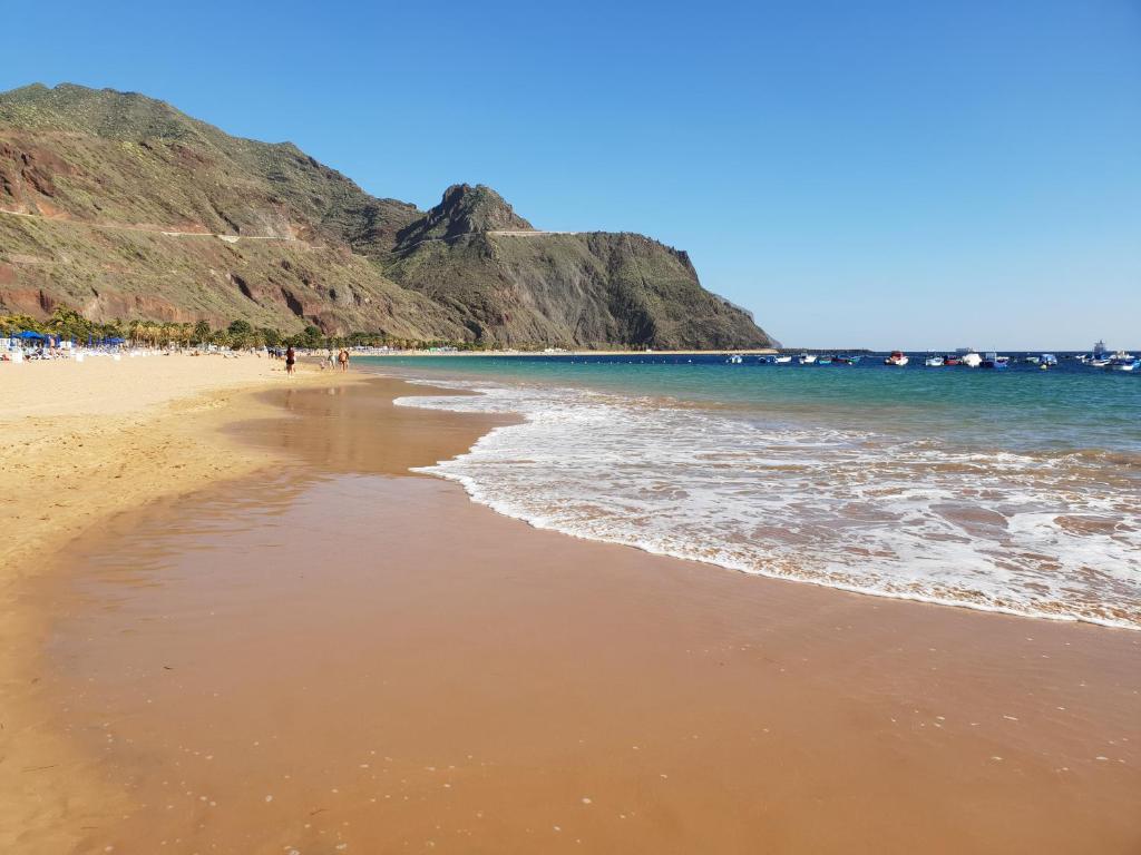 Playa de Las Teresitas en Santa Cruz de Tenerife.