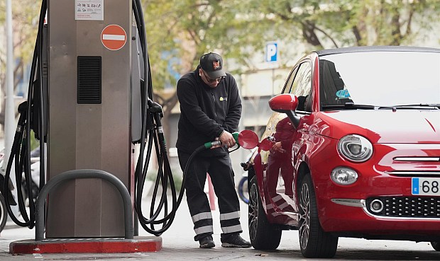 Subida del IPC por los carburantes.