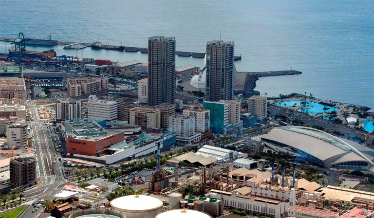 Panorámica de Santa Cruz de Tenerife