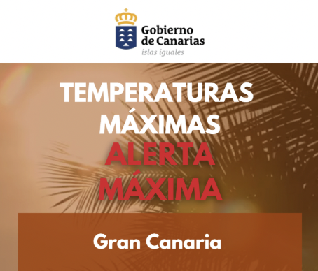 CALOR EXTREMO - GRAN CANARIA