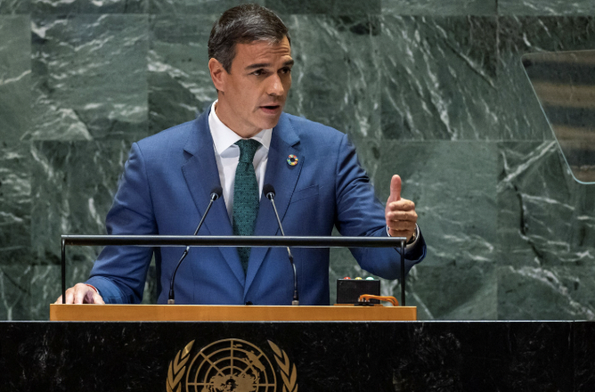Pedro Sánchez ONU Marruecos