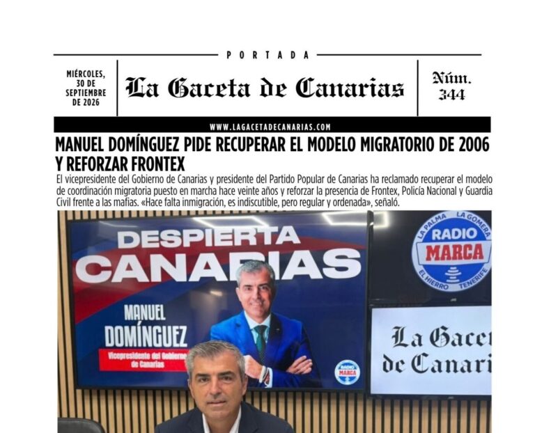 Manuel Domínguez PP Canarias