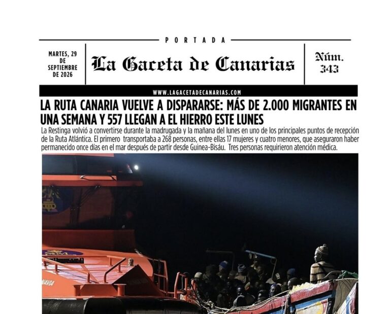Portada La Gaceta 29-09-26