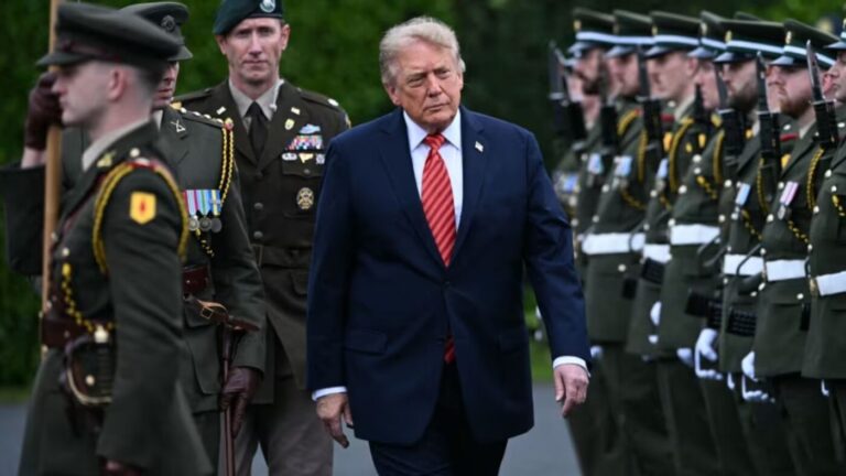 Trump, visita a Dublín