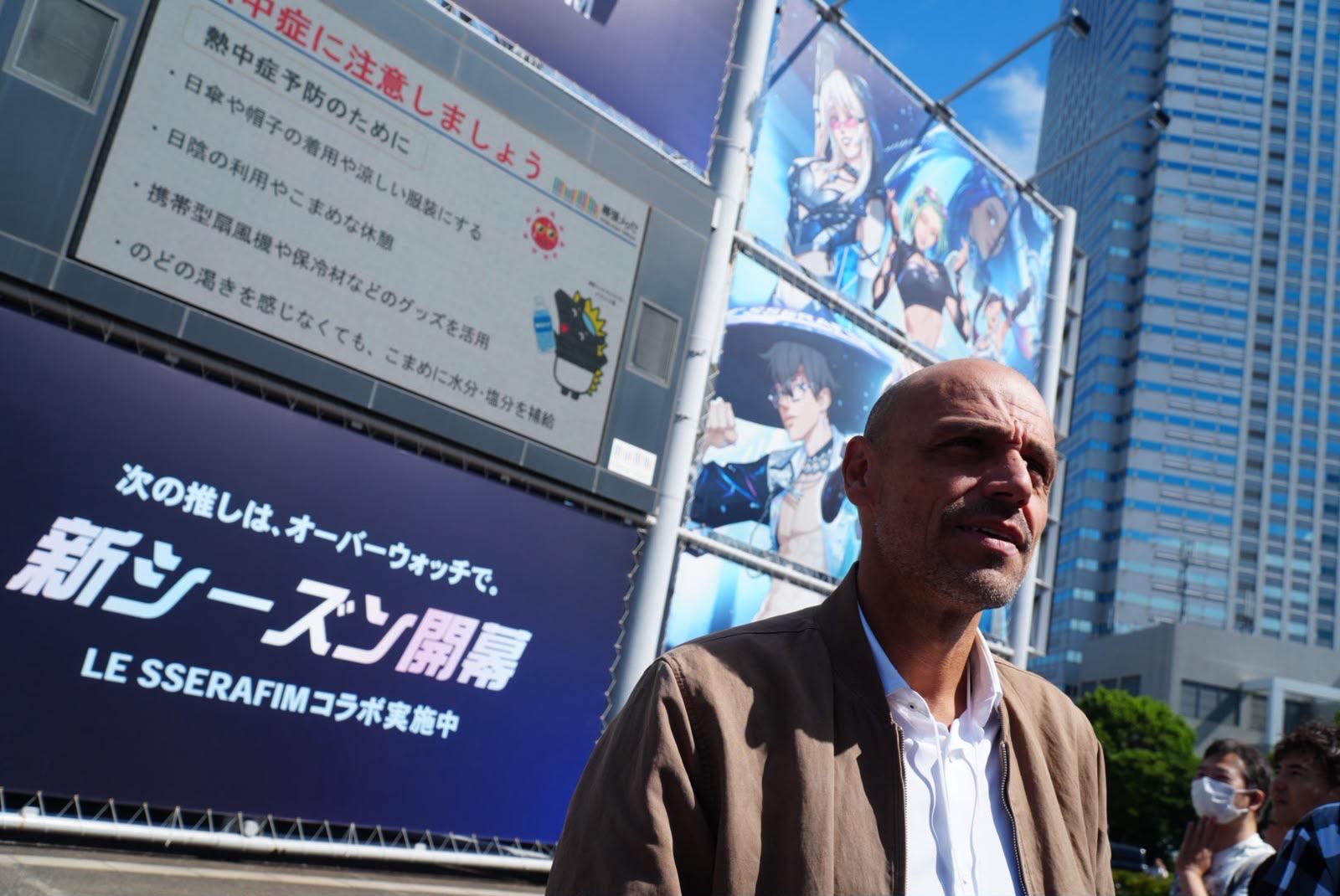 Alfonso Cabello en Tokio