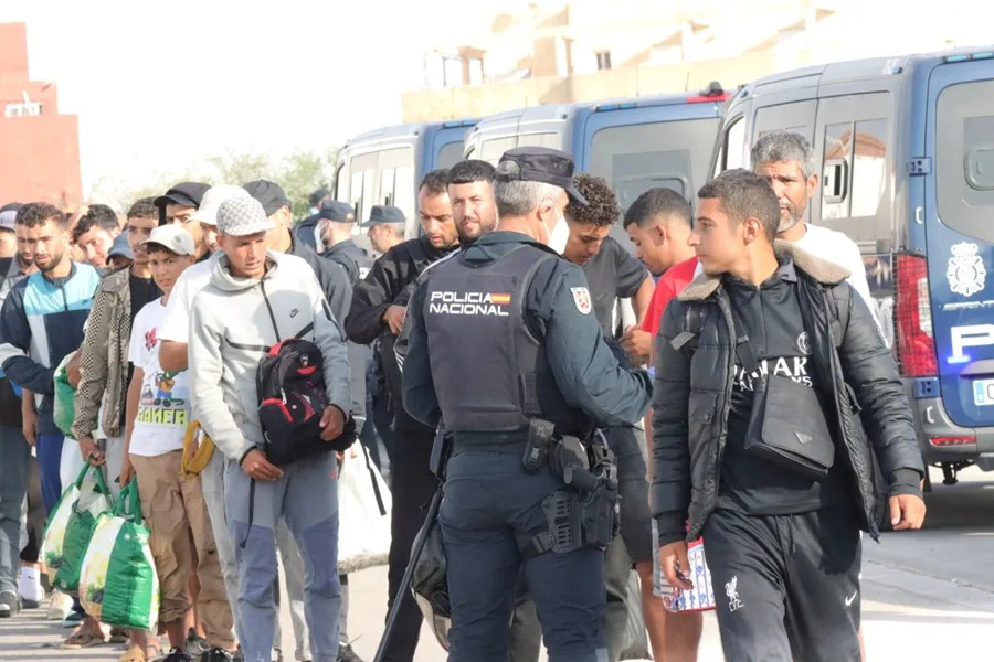 ceuta migrantes