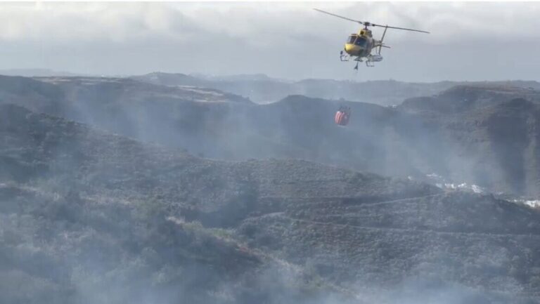 incendio telde extinción