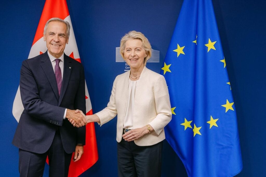 Presidente de Canadá y Union Europea.
