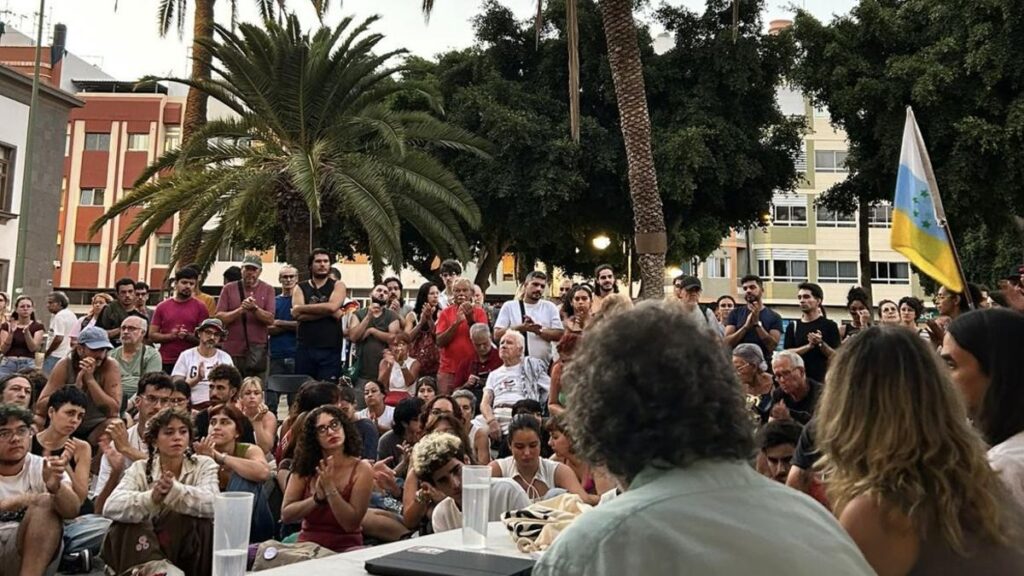 Acampada en Gran Canaria,