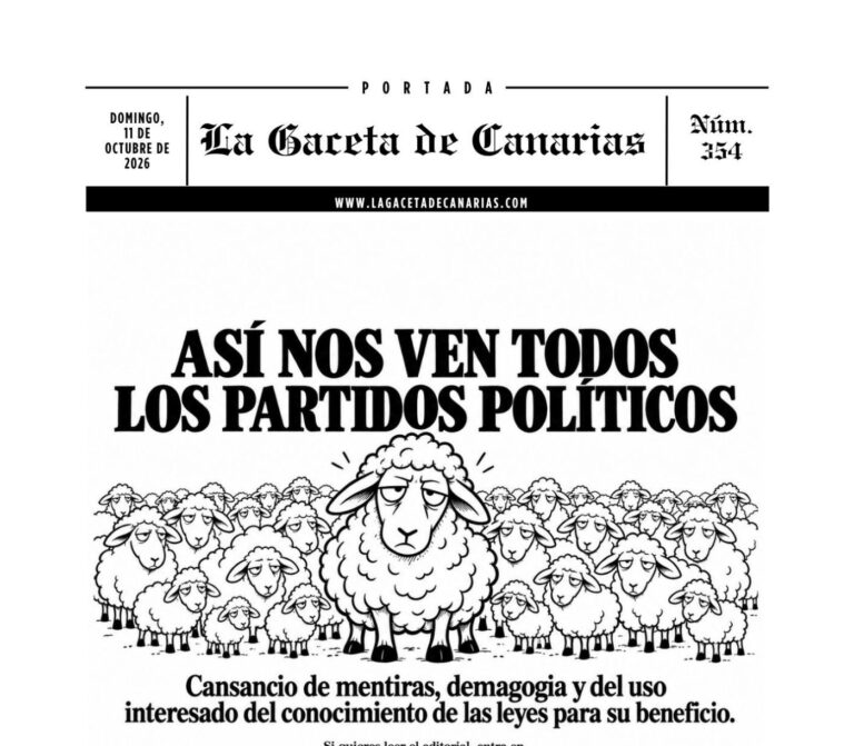 Editorial: Asi nos ven los politicos.
