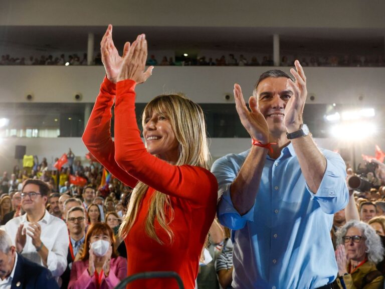 Begoña Gómez y Pedro Sánchez