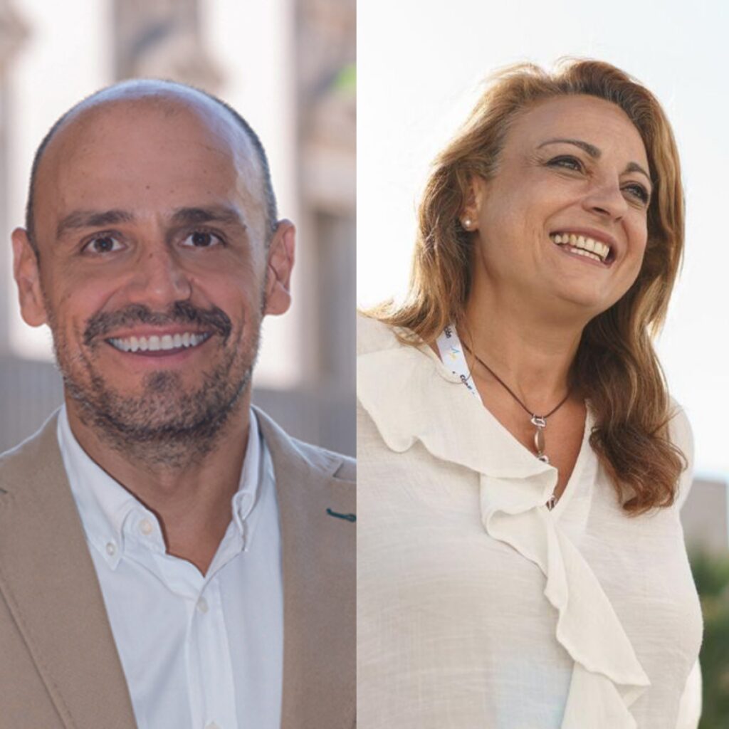 Alfonso Cabello y Cristina Valido