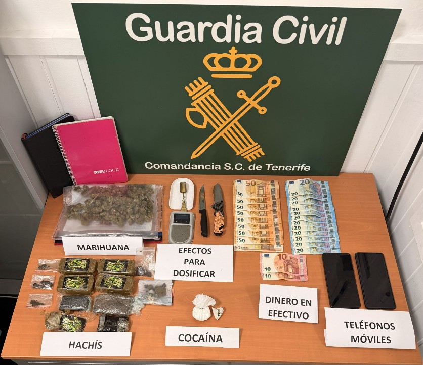 guardia civil droga mesa la palma breña