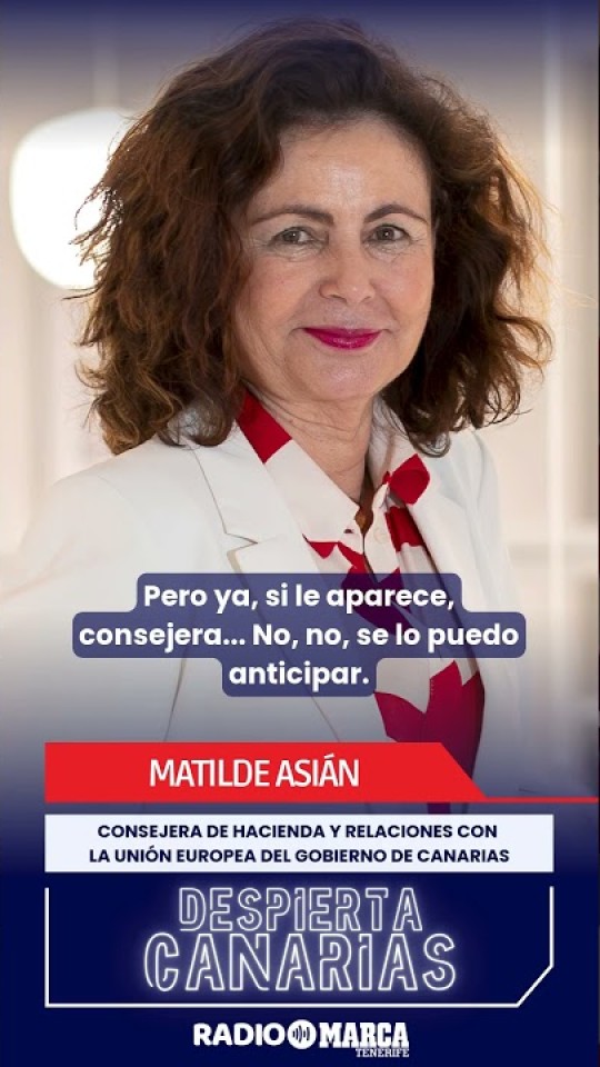 Matilde Asián en Despierta Canarias (28/10/2026)
